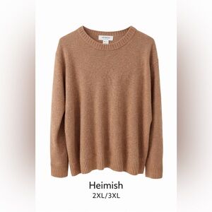 Heimish USA Brown Knit Sweater